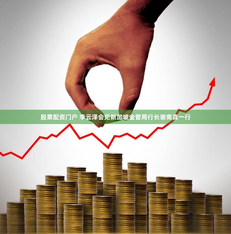 股票配资门户 李云泽会见新加坡金管局行长谢啇真一行