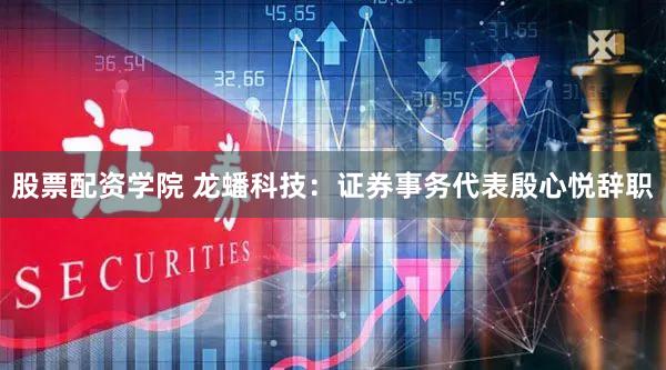 股票配资学院 龙蟠科技：证券事务代表殷心悦辞职