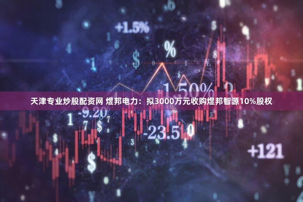 天津专业炒股配资网 煜邦电力：拟3000万元收购煜邦智源10%股权