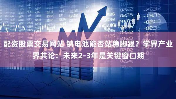 配资股票交易网站 钠电池能否站稳脚跟？学界产业界共论：未来2-3年是关键窗口期