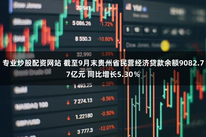 专业炒股配资网站 截至9月末贵州省民营经济贷款余额9082.77亿元 同比增长5.30％
