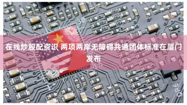 在线炒股配资识 两项两岸无障碍共通团体标准在厦门发布